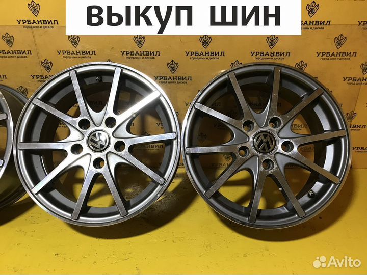 4 шт. Диски Volkswagen- R15 (5*112)