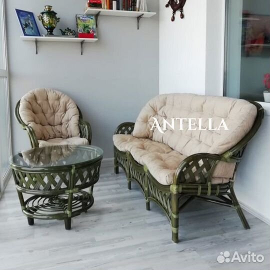 Мебель из натурального ротанга antella