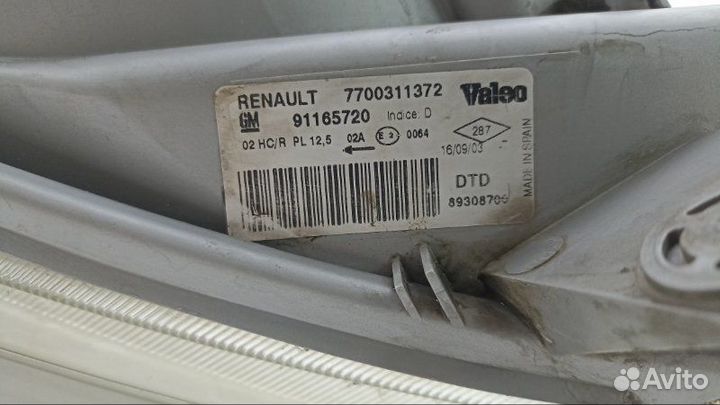 Фара правая Opel Vivaro F9Q 2003