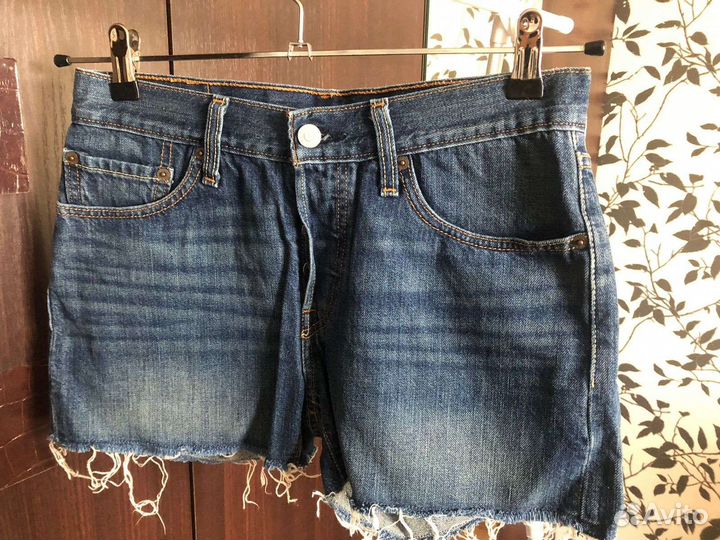 Джинсовые шорты Levis 501 26 размер