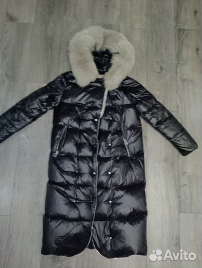 Пуховик зимний женский 42 44 пух перо