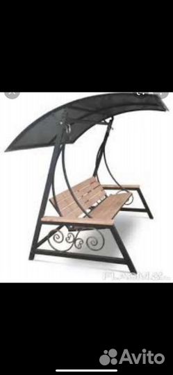 Садовые качели подвесные