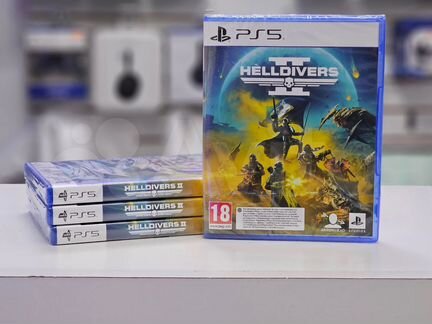 Helldivers 2 ps5 диск новый диск