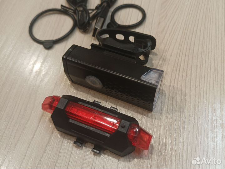 Велосипедные фонари (передний и задний)