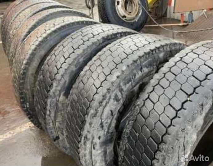 R22.5 275/70 8шт. кама NR201 (ведущая ось)