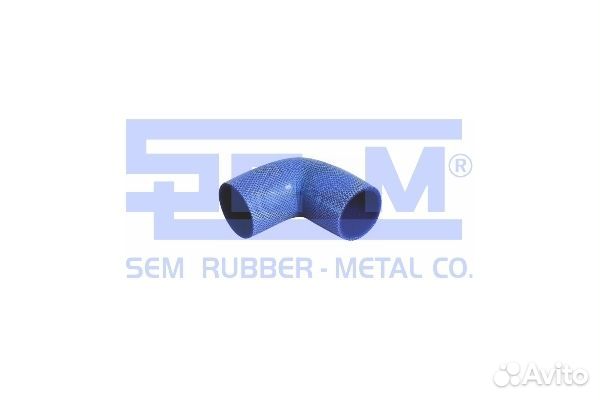 SEM11158 патрубок ретардера (р) силиконовый d6