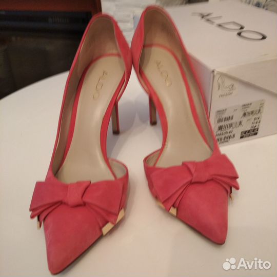 Туфли женские 38 размер, натуральная замша, светло