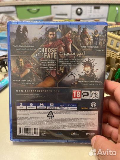 Assasins creed odyssey ps4 (английская версия)