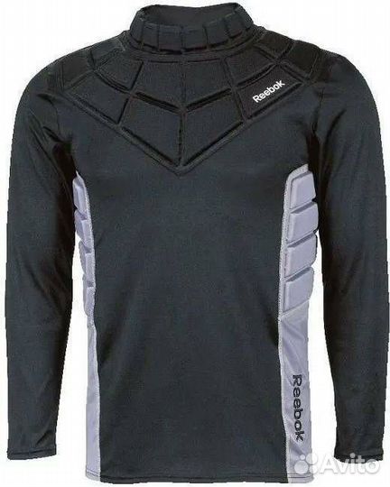 Защитная футболка вратаря reebok goalie padded Sr