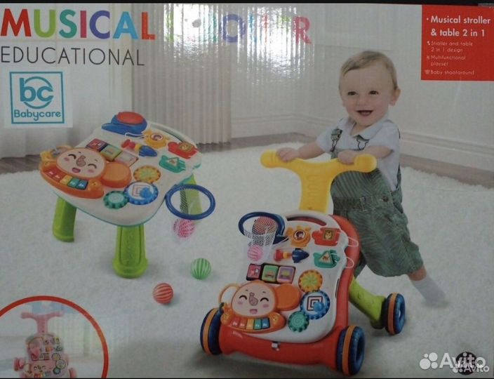 Ходунки каталка столик