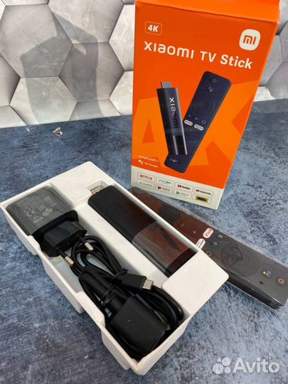 Тв-адаптер Xiaomi Mi TV Stick 4К