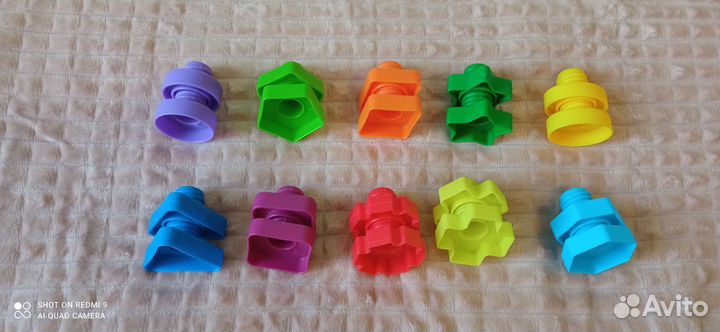 Развивающие детские игрушки 1+ пакетом