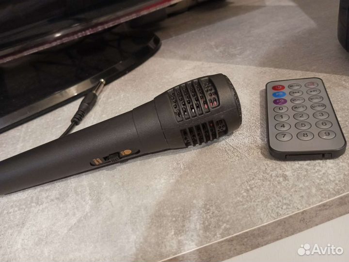 Блютуз колонка с караоке