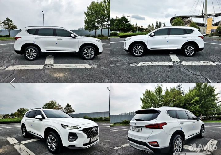 Hyundai Santa Fe 2.0 AT, 2019, 176 461 км