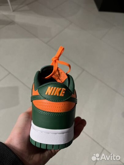 Nike Dunk Low Retro Miami Hurricanes