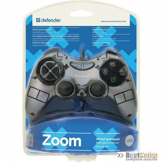 Геймпад Defender Zoom USB Xinput