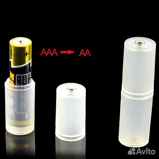 Переходник для батареек AA AAA С D