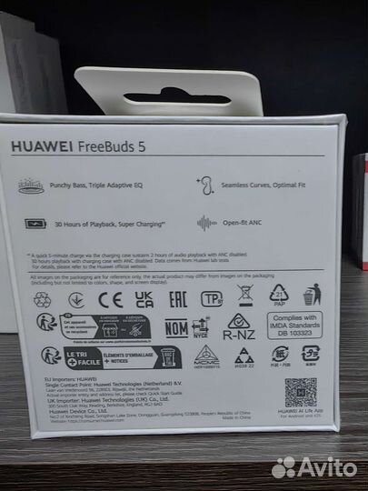 Huawei freebuds 5 T0013 orangr модель 2023г новые