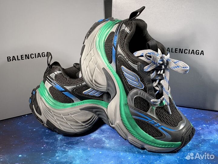 Balenciaga 10XL Sneaker Grey Green