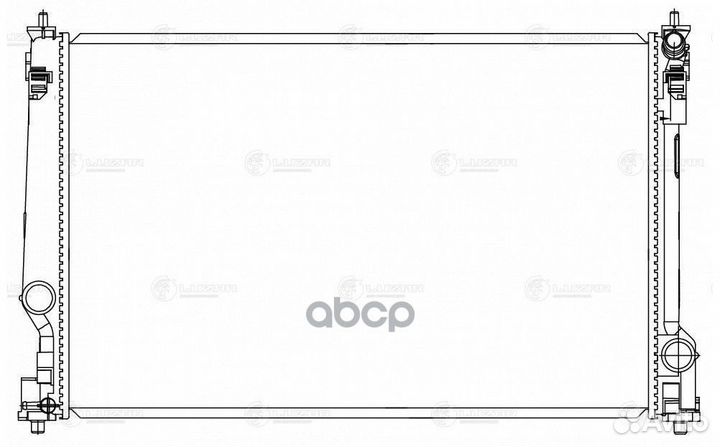 Радиатор Основной Toyota Camry (Xv70) 2018- Lu