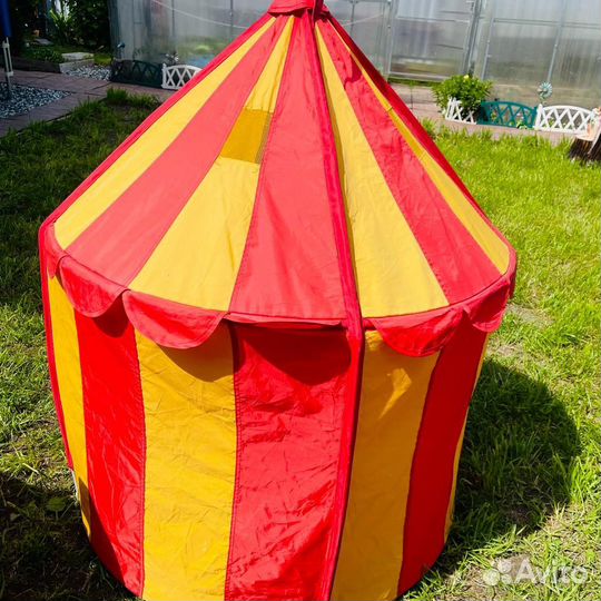Палатка икея цирк +шарики+мяч