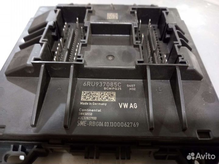 Блок комфорта BCM VW Polo 6RU937085C