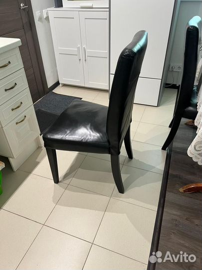 Стул, чехол натуральная кожа
