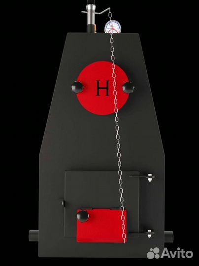 Твердотопливный котёл 100 квт