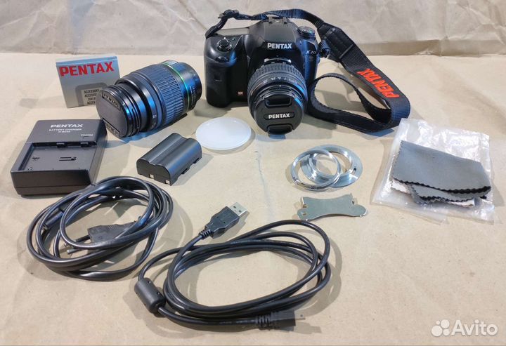 Зеркальный фотоаппарат pentax K20D Kit