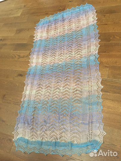 Оренбургский пуховый платок шаль новый