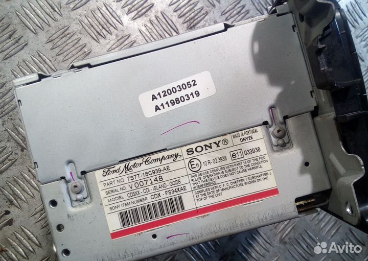 Магнитола штатная на Форд Мондео 4