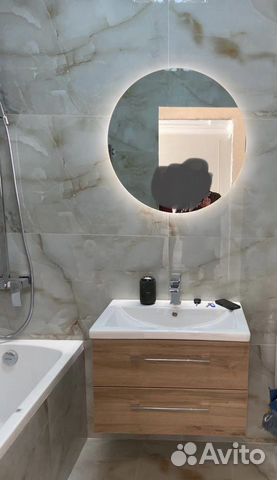 Зеркало круглое с подсветкой