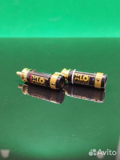 Разъемы RCA XLO диаметр до 7мм.(2шт)