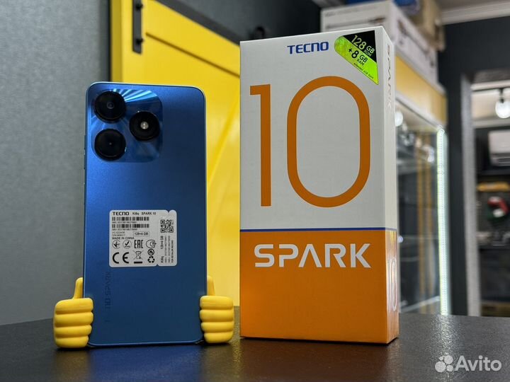 TECNO Spark 10, 4/128 ГБ