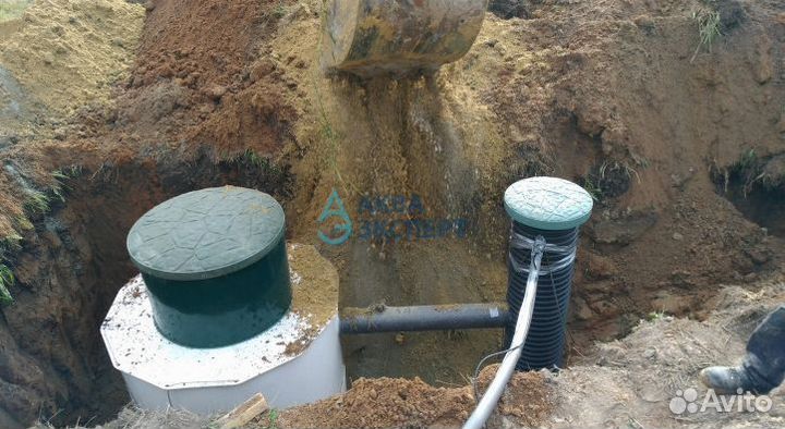Септик под ключ без предоплаты