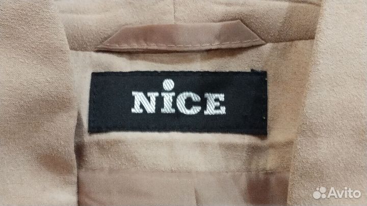 Женский костюм, искусственная замша (юбка, пиджак)