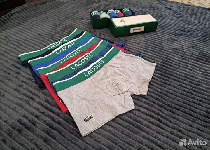 Трусы боксеры lacoste