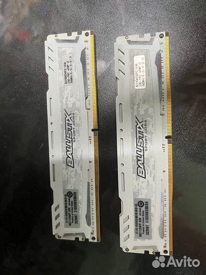 Оперативная память Crucial Ballistix DDR4 32gb