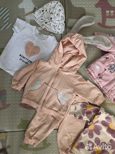 Пакет вещей на девочку 3-6 месяцев
