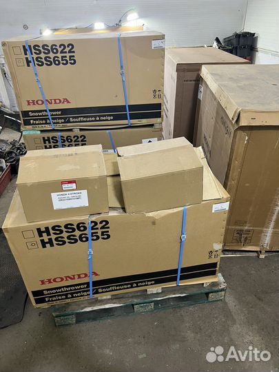 Снегоуборщик Honda HSS 655 k1 ET Новый