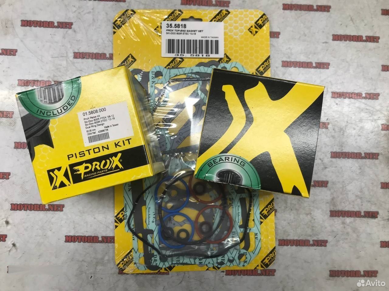 Ski-Doo MXZ 800R E-Tec 12-18 поршни + прокладки