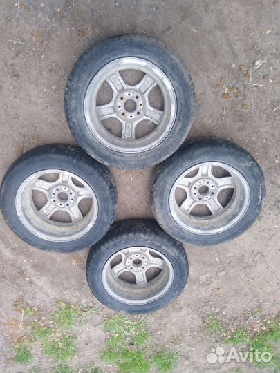 Литые диски r14 на ваз с зимней резиной
