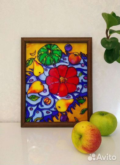 Витражная картина, панно 