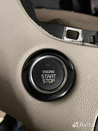Kia Sorento Prine кнопка старт-стоп