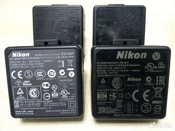 Nikon EH - 69 P зарядное устройство