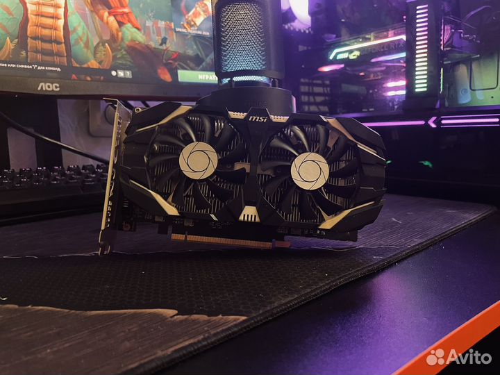 MSI GTX 1050ti 4GB gddr5