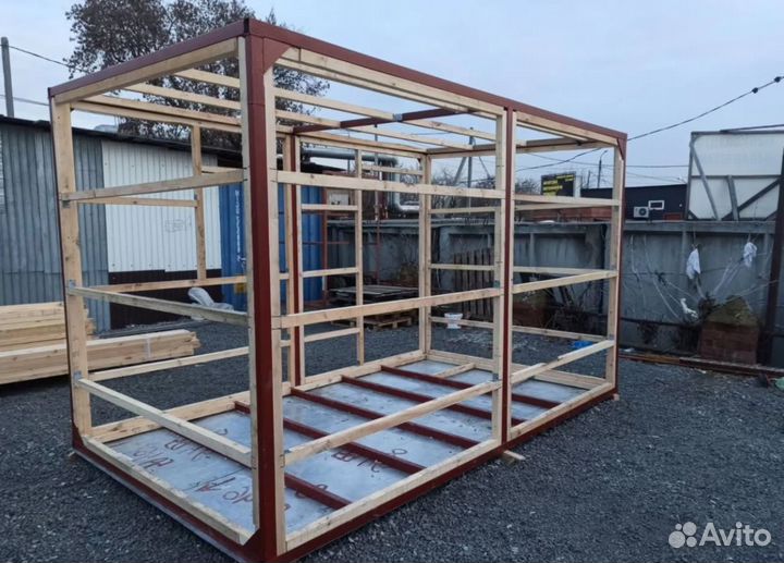 Купить компактные бытовки бу