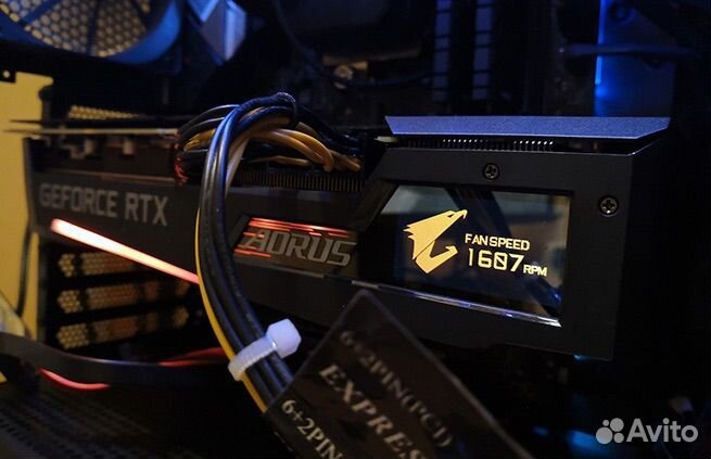 RTX 3070 8Gb Aorus Master Топчик