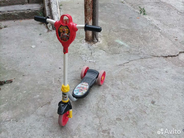 Самокат для настоящих мужиков