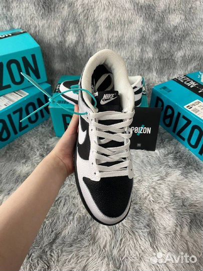 Nike Dunk Low Reverse Panda Оригинал Бело-черные